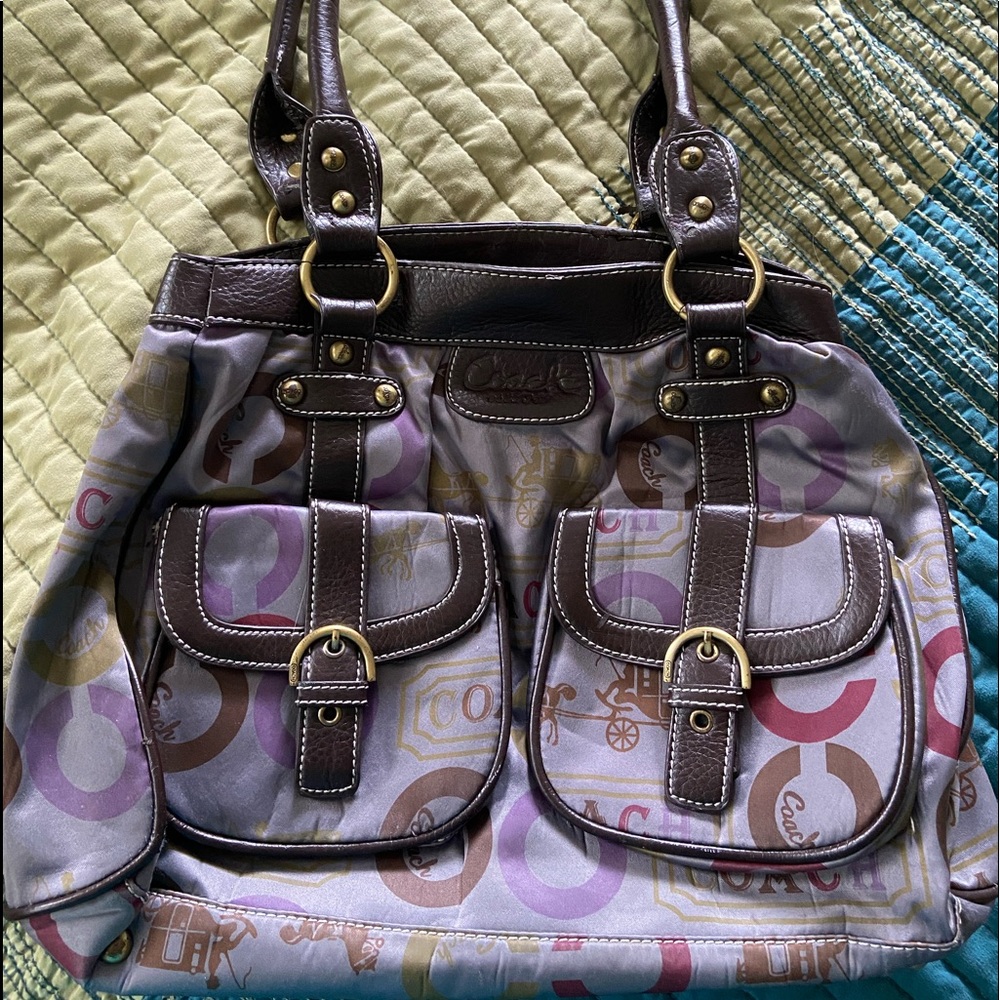 Coach purse! Has lots of life left in it with minimal wear.